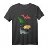 Kinder Dinosaurier T-Shirt für Jungen und Mädchen mit Tyrannosaurus Rex, Triceratops, Brachiosaurus & Pteranodon – Perfektes Geschenk zum Geburtstag & Weihnachten