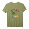 Kinder Dinosaurier T-Shirt für Jungen und Mädchen mit Tyrannosaurus Rex, Triceratops, Brachiosaurus & Pteranodon – Perfektes Geschenk zum Geburtstag & Weihnachten