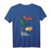 Kinder Dinosaurier T-Shirt für Jungen und Mädchen mit Tyrannosaurus Rex, Triceratops, Brachiosaurus & Pteranodon – Perfektes Geschenk zum Geburtstag & Weihnachten