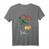 Kinder Dinosaurier T-Shirt für Jungen und Mädchen mit Tyrannosaurus Rex, Triceratops, Brachiosaurus & Pteranodon – Perfektes Geschenk zum Geburtstag & Weihnachten