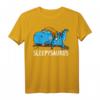 Sleepysaurus Dinosaurier Schlafshirt – Lustiges Nachthemd für Langschläfer, Morgenmuffel & Nachteulen, Bequeme Schlafkleidung für Faulheit und Müde