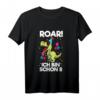 Kinder Roar Ich Bin 8 Dinosaurier T-Shirt – Lustiges Geburtstagsshirt für Dino-Party, Kindergeburtstag & Dino-Fans