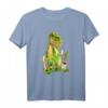 Gigantosaurus Logo T-Shirt mit Giganto und den 4 jungen Dinosauriern für Kinder – Klassisch geschnitten, doppelt genähter Saum