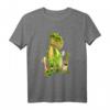 Gigantosaurus Logo T-Shirt mit Giganto und den 4 jungen Dinosauriern für Kinder – Klassisch geschnitten, doppelt genähter Saum