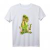 Gigantosaurus Logo T-Shirt mit Giganto und den 4 jungen Dinosauriern für Kinder – Klassisch geschnitten, doppelt genähter Saum