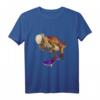 Cooler Dino mit Skateboard Geschenk für Skater & Dinosaurier Fans – Originelles T-Shirt für Geburtstage, Weihnachten & mehr
