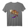Cooler Dino mit Skateboard Geschenk für Skater & Dinosaurier Fans – Originelles T-Shirt für Geburtstage, Weihnachten & mehr