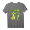 Kinder Geburtstags T-Shirt Roar Ich Bin 1 Dinosaurier – Süßes Dino-Outfit für den ersten Geburtstag von Jungen und Mädchen