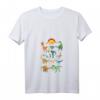 Damen Dinosaurier-Arten Grafiken Dino T-Rex Jungen Dinosaurier T-Shirt mit V-Ausschnitt – Perfektes Dino Geschenk für Kinder und Dino-Fans