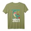 Kinder Schulkind 2021 Dino Dinosaurier T-Shirt für den Schulanfang & Einschulung – Perfekt als Schultüte Füllung und Erstklässler Outfit