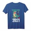 Kinder Schulkind 2021 Dino Dinosaurier T-Shirt für den Schulanfang & Einschulung – Perfekt als Schultüte Füllung und Erstklässler Outfit