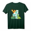 Kinder Dino 4. Geburtstag Jungen - Dinosaurier T-Shirt als Geschenk für den vierten Geburtstag, Dino Party Outfit & Geburtstagsschmuck