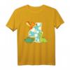 Kinder Dino 4. Geburtstag Jungen - Dinosaurier T-Shirt als Geschenk für den vierten Geburtstag, Dino Party Outfit & Geburtstagsschmuck