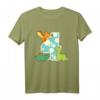 Kinder Dino 4. Geburtstag Jungen - Dinosaurier T-Shirt als Geschenk für den vierten Geburtstag, Dino Party Outfit & Geburtstagsschmuck