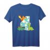 Kinder Dino 4. Geburtstag Jungen - Dinosaurier T-Shirt als Geschenk für den vierten Geburtstag, Dino Party Outfit & Geburtstagsschmuck