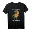 Small Arms Dealer T-Rex Dinosaurier T-Shirt – Lustiges Dinosaurier Wortspiel Geschenk für T-Rex Fans und Dinosaurier Liebhaber