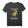 Small Arms Dealer T-Rex Dinosaurier T-Shirt – Lustiges Dinosaurier Wortspiel Geschenk für T-Rex Fans und Dinosaurier Liebhaber