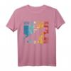 Kinder 5. Geburtstag Dino T-Shirt für Jungen - Atmungsaktives Baumwollshirt mit Dinosaurier Grafikprint