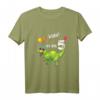 Kinder Geburtstag T-Shirt für Jungen und Mädchen mit 5 Dinosauriern - Klassisch geschnitten, doppelt genähter Saum