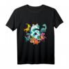 Kinder Geburtstagsshirt 6 Jahre Junge Dinosaurier Dino Geschenk T-Shirt – Lustiges Dino T-Shirt für Geburtstag, Weihnachten & Einschulung
