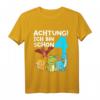 Kinder T-Shirt zum 4. Geburtstag mit Dinosaurier-Motiv – Lustiges Dino Geschenk für Jungen & Dino Liebhaber