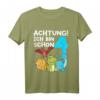 Kinder T-Shirt zum 4. Geburtstag mit Dinosaurier-Motiv – Lustiges Dino Geschenk für Jungen & Dino Liebhaber