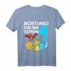 Kinder T-Shirt zum 4. Geburtstag mit Dinosaurier-Motiv – Lustiges Dino Geschenk für Jungen & Dino Liebhaber
