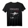 Erwachsene, Kinder Jungen & Mädchen Dinosaurier Shirt – Spinosaurus T-Shirt mit lustigen Fakten, Vintage Retro-Look, perfektes Geschenk für Dinosaurier Fans und Paläontologie-Enthusiasten