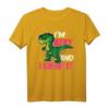 Lustiges T-Rex Dinosaurier Shirt für Kinder und Erwachsene - Originelles Geschenk für Geburtstag, Weihnachten und Spaß