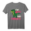 Lustiges T-Rex Dinosaurier Shirt für Kinder und Erwachsene - Originelles Geschenk für Geburtstag, Weihnachten und Spaß