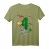 Kinder Geburtstagsshirt für 4 Jahre Dinosaurier Dino - Süßes T-Shirt für den Kindergeburtstag mit Dino-Motiv
