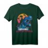 Dinosaurier Retro Synthwave T-Shirt - Stylisches Vaporwave Motiv für Fans & Retro Musikliebhaber