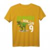 Kinder Dino Geburtstag T-Shirt für Jungen & Mädchen, 9 Jahre alt, Dino-Design für Geburtstagsfeiern & Dino-Partys
