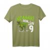 Kinder Dino Geburtstag T-Shirt für Jungen & Mädchen, 9 Jahre alt, Dino-Design für Geburtstagsfeiern & Dino-Partys