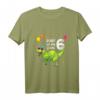 Kinder Geburtstagsshirt für 6 Jahre Junge mit Dinosaurier-Motiv - Perfekt für Geburtstag & Dino-Fans