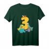 Kinder T-Shirt zum 3. Geburtstag mit Dinosaurier Motiv - Lustiges Dino Shirt für Jungen und Mädchen, ideales Geschenk für den Geburtstag
