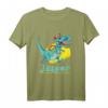 Kinder Jasper Geschenk Name Dinosaurier T-Shirt – Personalisierte Einschulungsgeschenke für Jungs zum Geburtstag