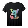Kinder T-Shirt Geburtstagsshirt 4 Jahre Junge Dino Dinosaurier - Lustiges Geschenk für Kindergeburtstag, Party & Feier