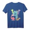 Kinder T-Shirt Geburtstagsshirt 4 Jahre Junge Dino Dinosaurier - Lustiges Geschenk für Kindergeburtstag, Party & Feier