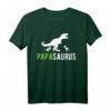 Papasaurus T-Rex Papa T-Shirt – Originelles Dino Geschenk für Väter, Zwillingsväter, Opa & Onkel zu Geburtstag, Weihnachten & Vatertag