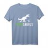 Papasaurus T-Rex Papa T-Shirt – Originelles Dino Geschenk für Väter, Zwillingsväter, Opa & Onkel zu Geburtstag, Weihnachten & Vatertag