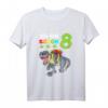 Kinder Geburtstagsshirt 8 Jahre Jungen Dinosaurier T-Rex - Lustiges Dino T-Shirt für Geburtstag, Weihnachten & Einschulung