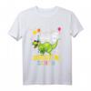 Kinder Dinosaurier T-Shirt für 5 Jahre Geburtstag - Lustiges Dino-Shirt für Jungen und Mädchen