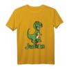 Kinder Dino Dinosaurier Name Julian Jungen Geschenk T-Shirt - Personalisiertes Dino-Shirt für Geburtstage & Dino-Fans