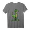 Kinder Dino Dinosaurier Name Julian Jungen Geschenk T-Shirt - Personalisiertes Dino-Shirt für Geburtstage & Dino-Fans