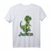 Kinder Dino Dinosaurier Name Julian Jungen Geschenk T-Shirt - Personalisiertes Dino-Shirt für Geburtstage & Dino-Fans