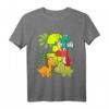 Kinder 3. Geburtstag Dino T-Shirt für Jungen und Mädchen – Lustiges Dinosaurier Design zum Geburtstag, Schule & Kindergarten