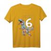 Kinder 6. Geburtstag T-Shirt für Jungen mit Dinosaurier & Roboter T-Rex Design – Perfektes Geschenk für Dino-Fans & Dino-Party