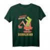 Kinder T-Rex Dinosaurier Bagger T-Shirt – Coole Einschulungsgeschichte für Jungen & Schultüte Geschenk für den ersten Schultag