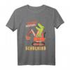 Kinder T-Rex Dinosaurier Bagger T-Shirt – Coole Einschulungsgeschichte für Jungen & Schultüte Geschenk für den ersten Schultag